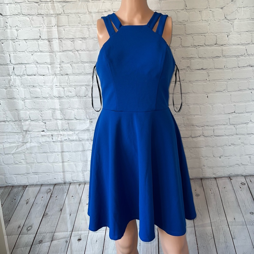 B. Smart Dark Blue Strapped Sleeveless dress size 9